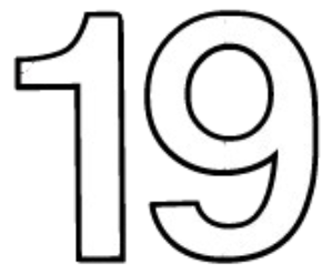 LEXTRA - 2inch Number
