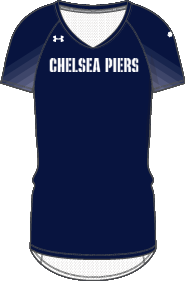 Under Armour Women's AF V-Neck Showtime Jersey - Navy Blue