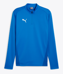 PUMA- Team Goal 1/4 Zip Top - Electric Blue