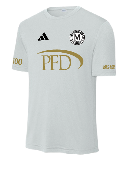 Sport-Tek PosiCharge Competitor Tee - Met Oval Silver