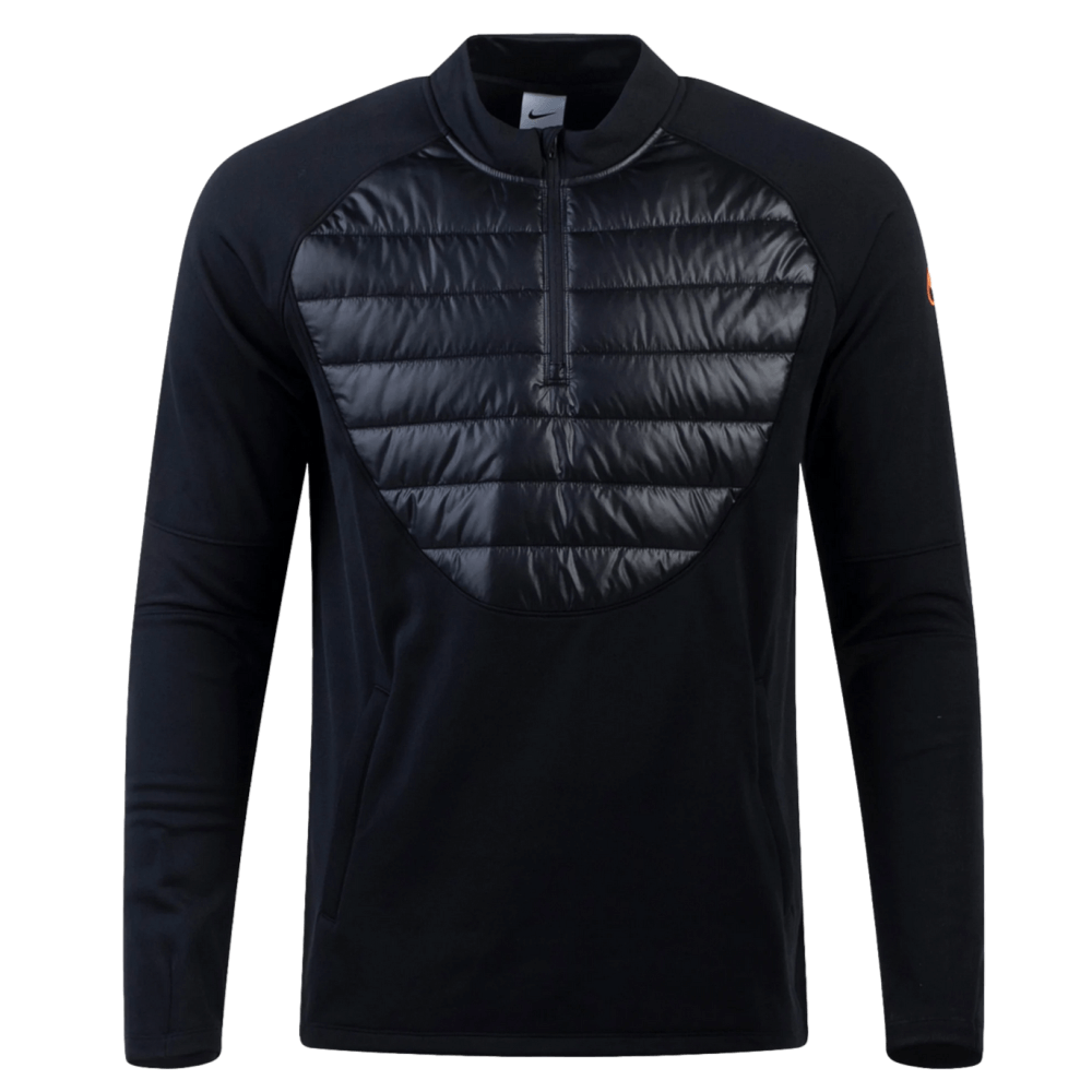 Nike Men's Therma-Fit Academy Winter Warrior Soccer Drill Top - Black