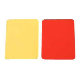 Kwik Goal Red and Yellow Cards