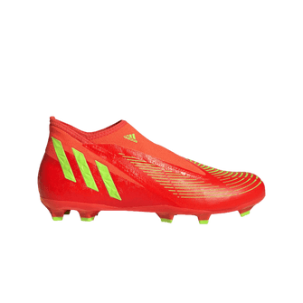Adidas Predator Edge.3 Laceless Firm Ground Soccer Cleats - Red