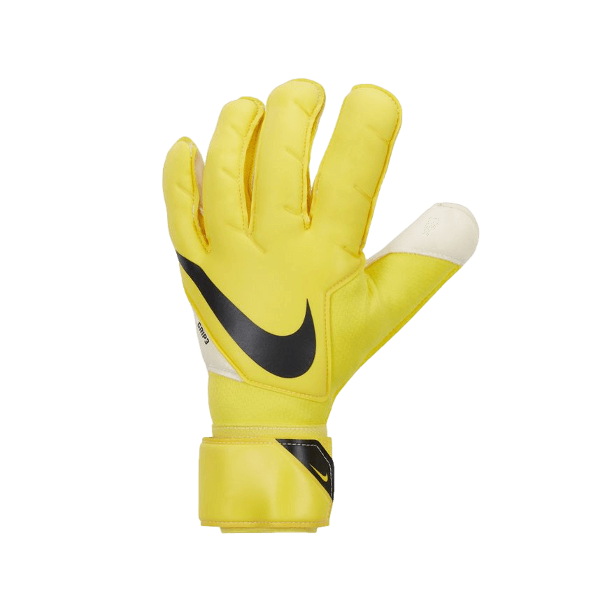 Nike Grip3 Goalkeeper Soccer Gloves - Yellow