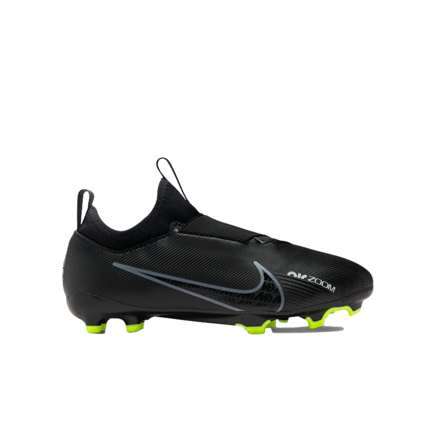 Nike Youth Zoom Mercurial Vapor 15 Academy FG Soccer Cleats - Black