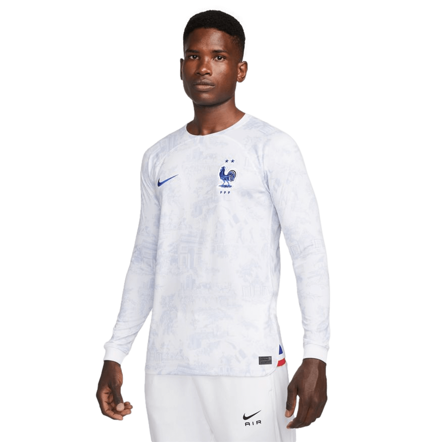 Nike France 2022 World Cup Long Sleeve Away Jersey