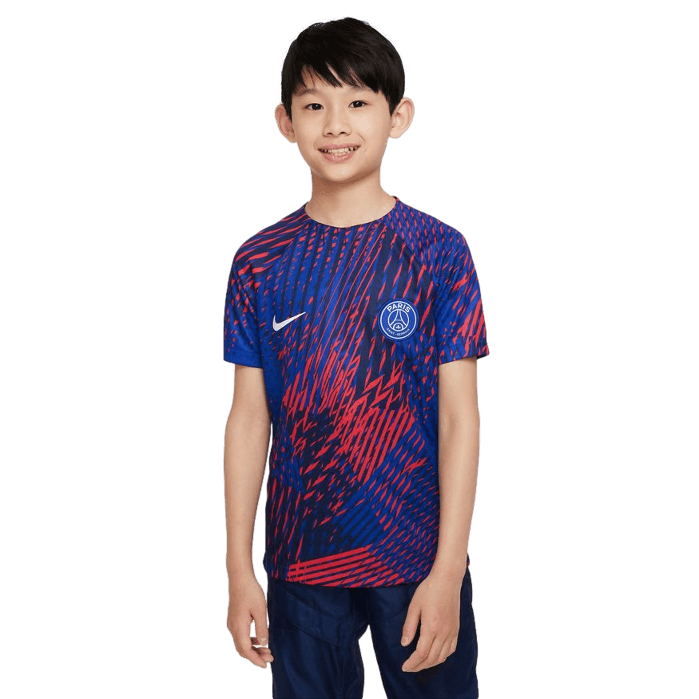 Camiseta Nike Paris Saint-Germain para jóvenes antes del partido