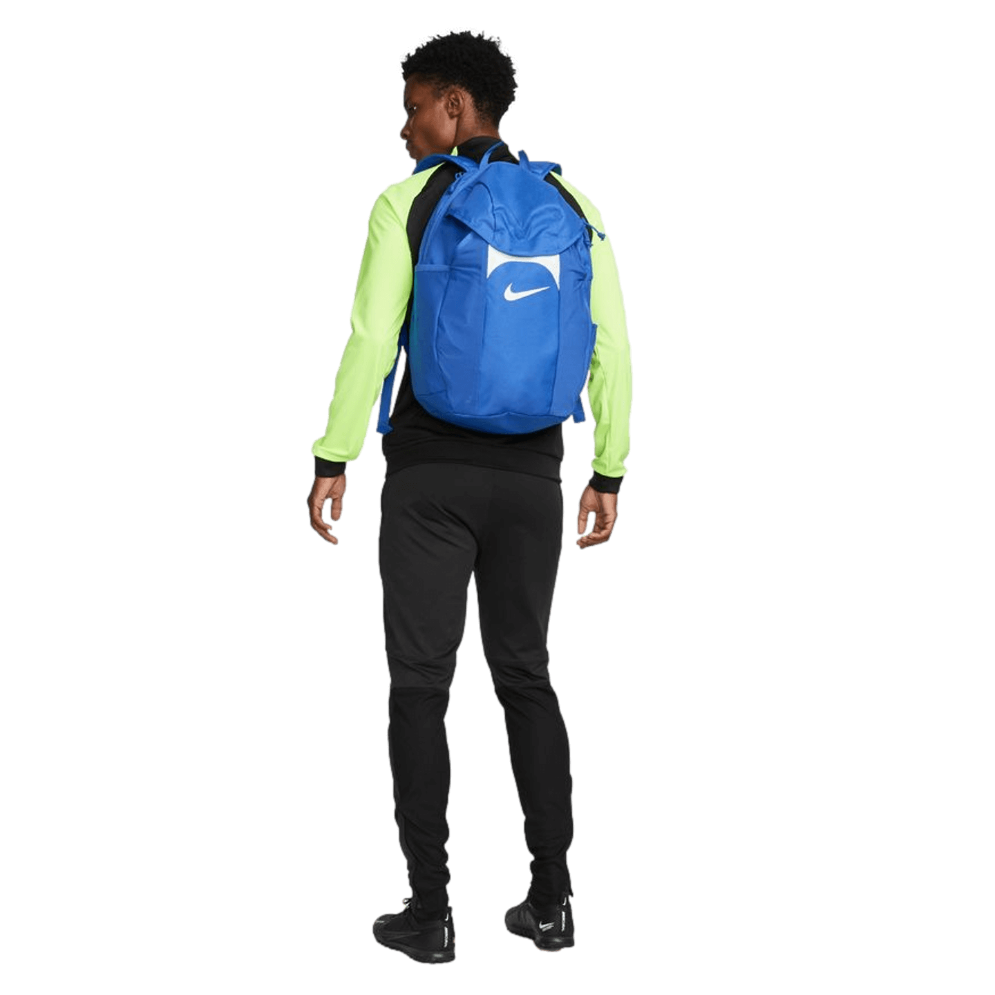 blue nike soccer backpack