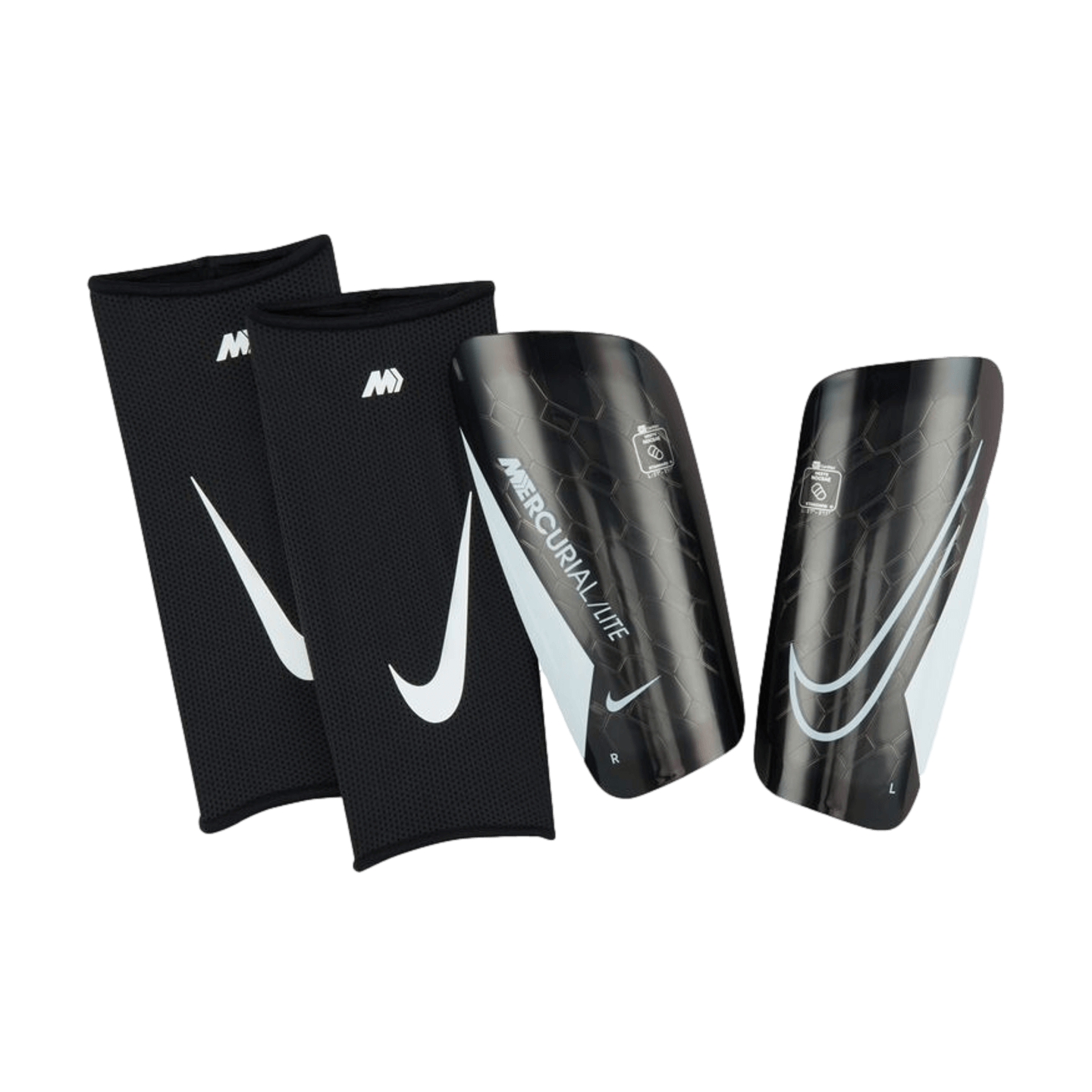 Nike Mercurial Lite Soccer Shin Guards - Black