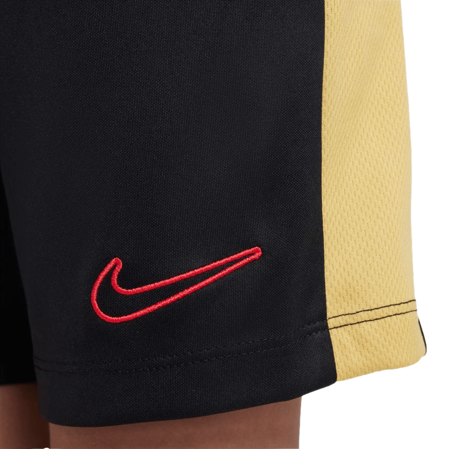 nike shorts black and yellow