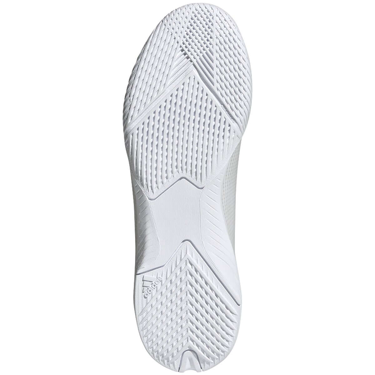 FIED 26サイズ ホワイト ストライプ　フィジーク Adidas X Speedflow.3 Youth Indoor Soccer Shoes - Grey/White