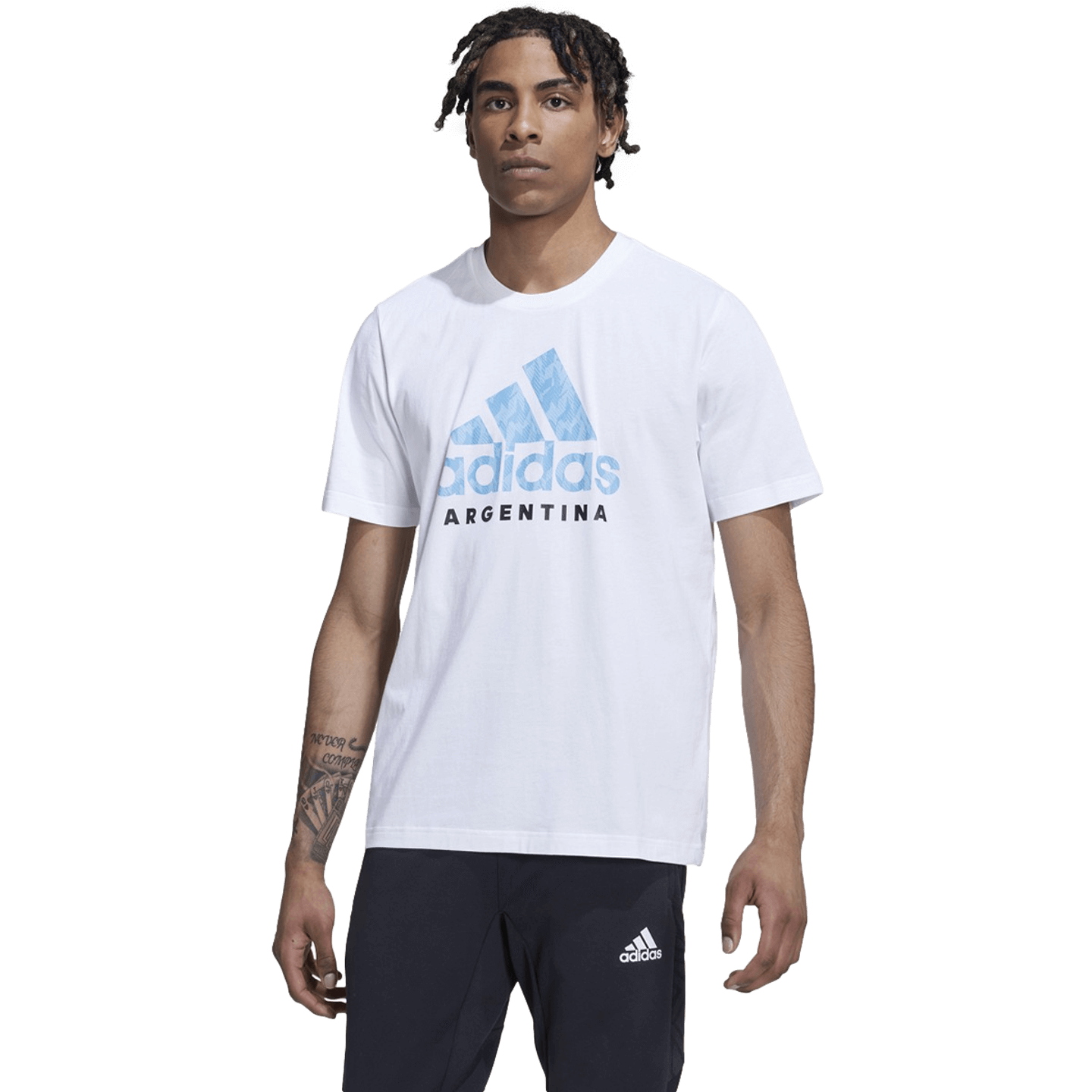 Camiseta con gráfico de ADN de Adidas Argentina