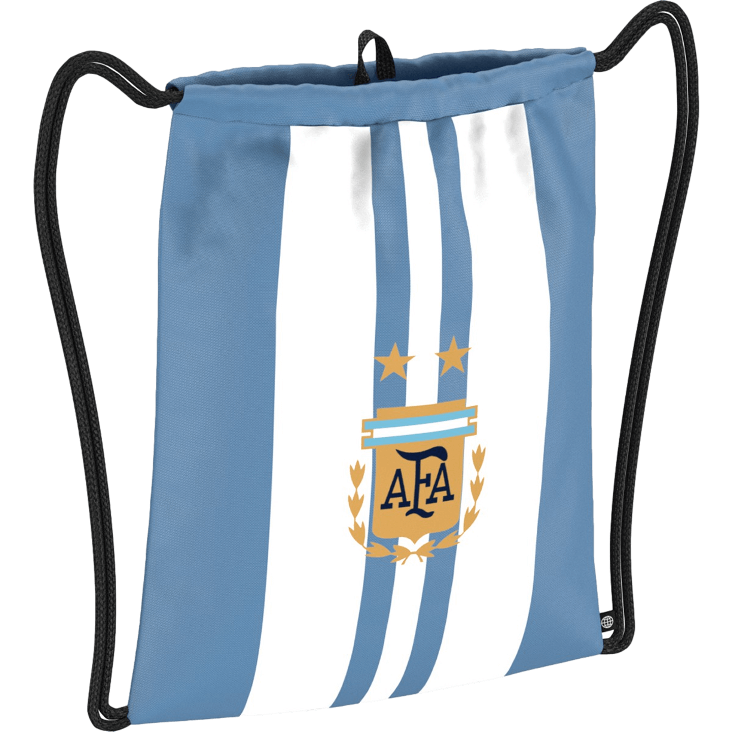 Adidas Argentina Gym Sack String Soccer Bag - Blue / White