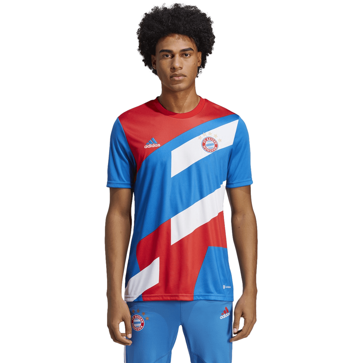 Adidas Men s Bayern Munich Pre Match Soccer Jersey Red