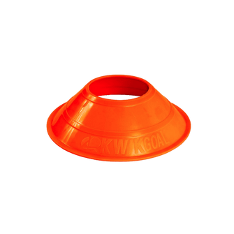 Conos de mini disco Kwik Goal (paquete de 25) [naranja de alta visibilidad]