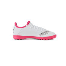 Puma Future 4.3 Youth Turf Soccer Shoes - White/Pink