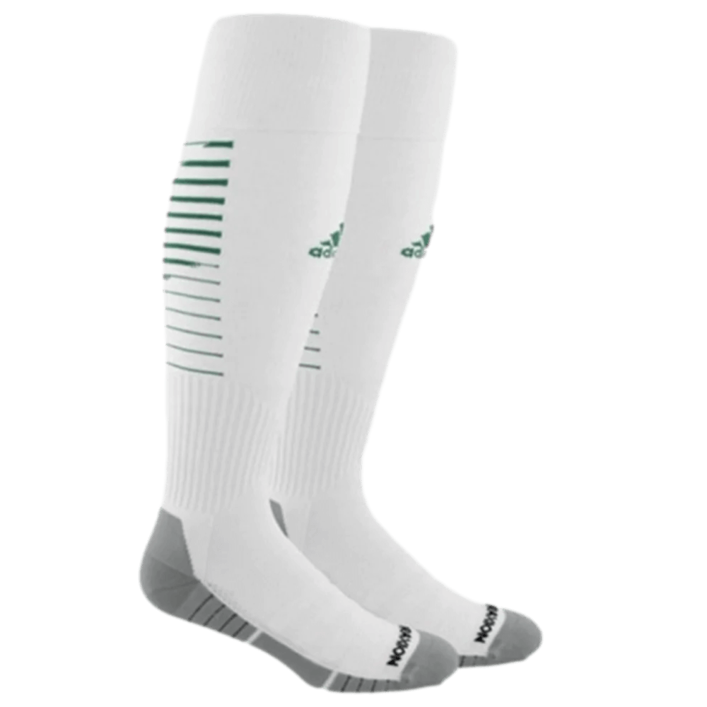 Adidas Team Speed II Soccer Sock - White