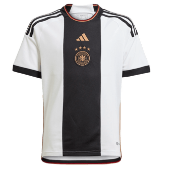 Adidas Germany 2022 Youth Home Jersey - White/Black