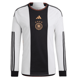 Adidas Germany 2022 Home Long Sleeve Jersey