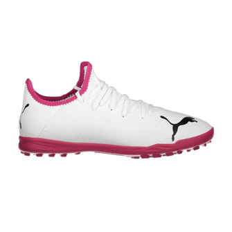 Puma Future Z 4.3 Turf Soccer Shoes - White / Pink