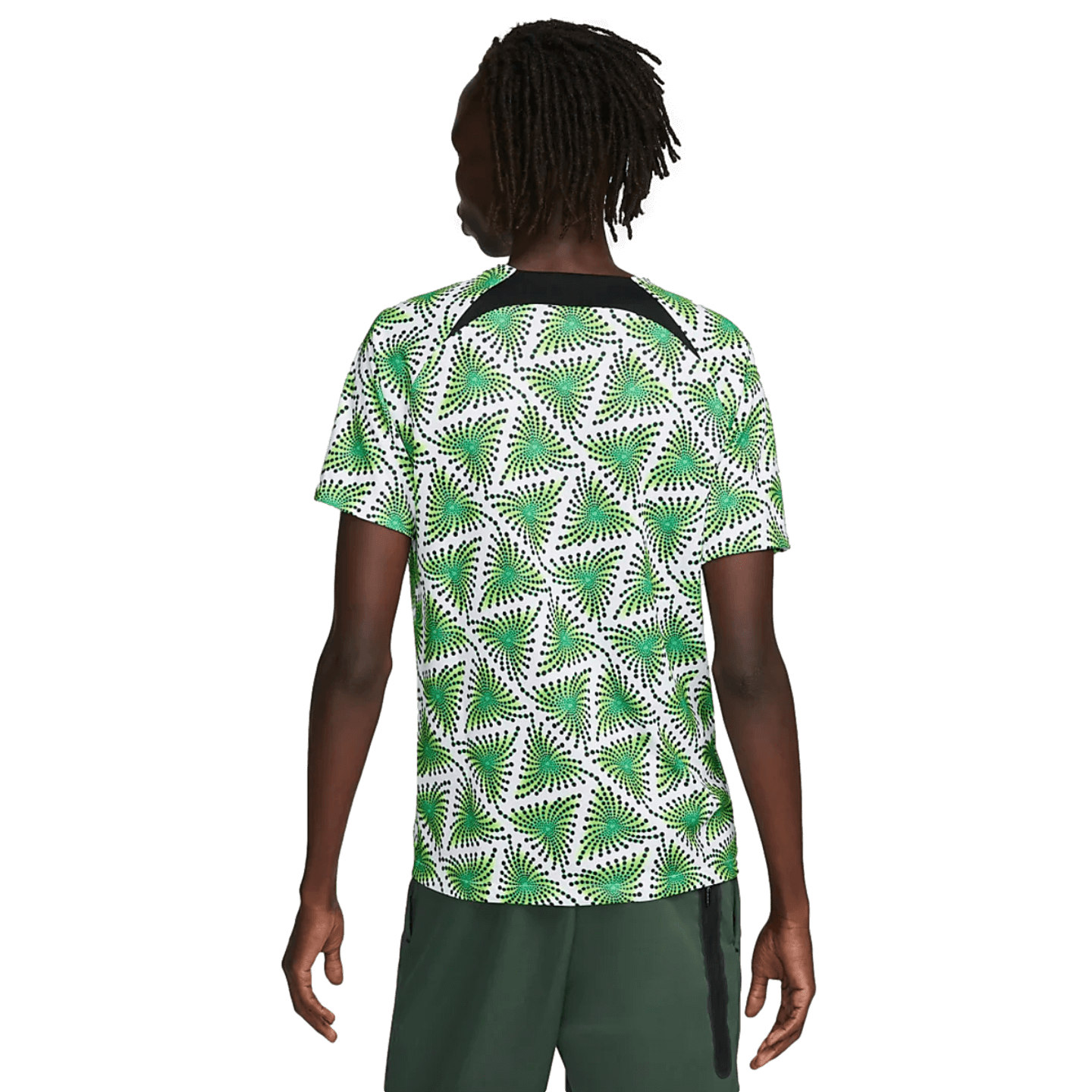 Camiseta Nike Nigeria antes del partido