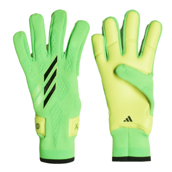 RARE 2010 Adidas Response high quality Training Yellow Goalkeeper Gloves Size 10 VHTF