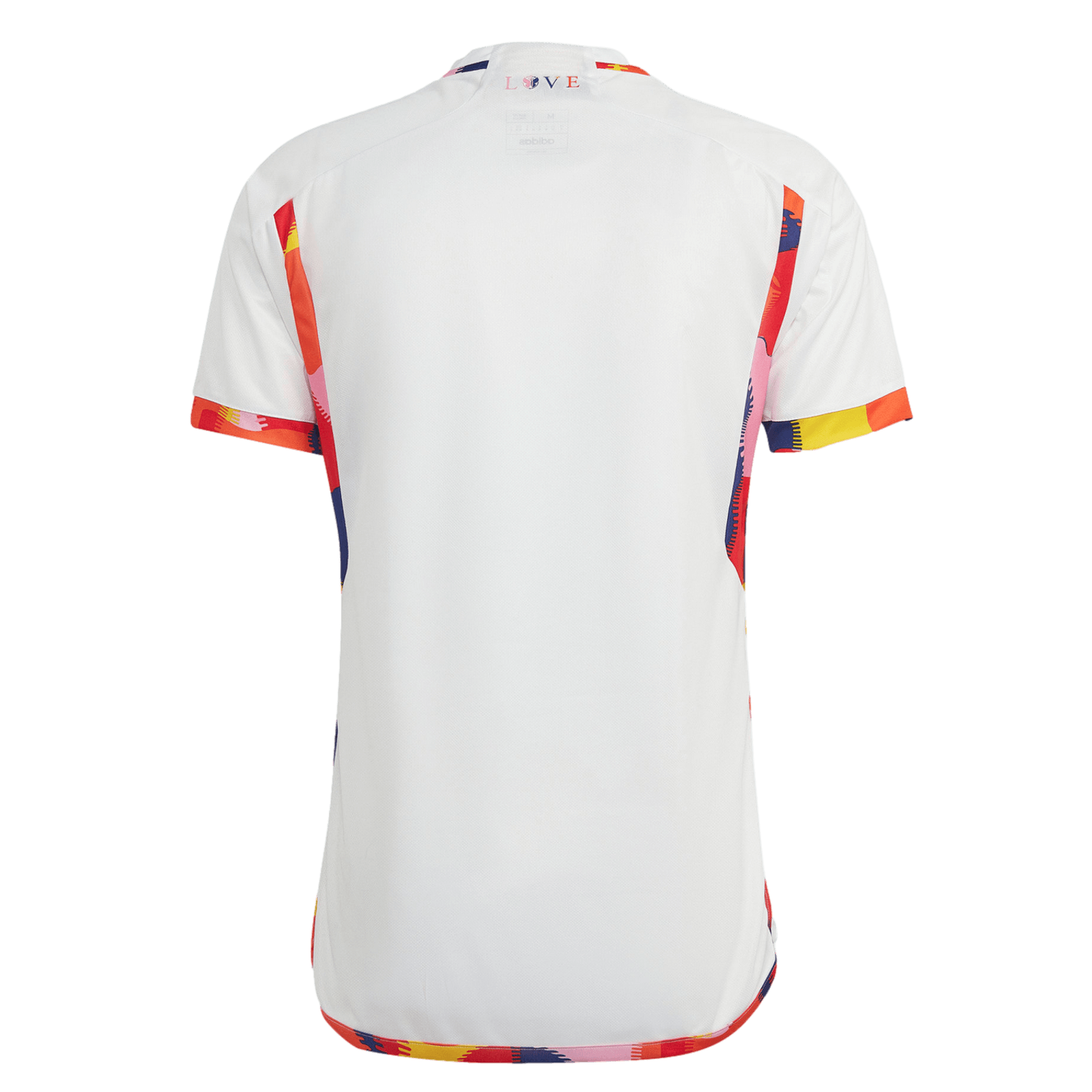 Adidas Men's Belgium 2022 Qatar World Cup Away Jersey - White / Multi