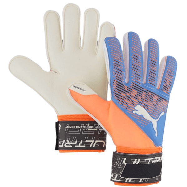 Puma Ultra Grip 2 RC Goalkeeper Gloves Soccer 041814 05 Blue