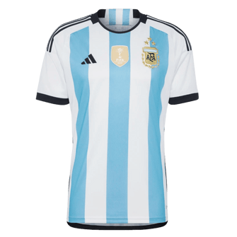 Adidas Argentina 2022 3-Star Winners Home Jersey