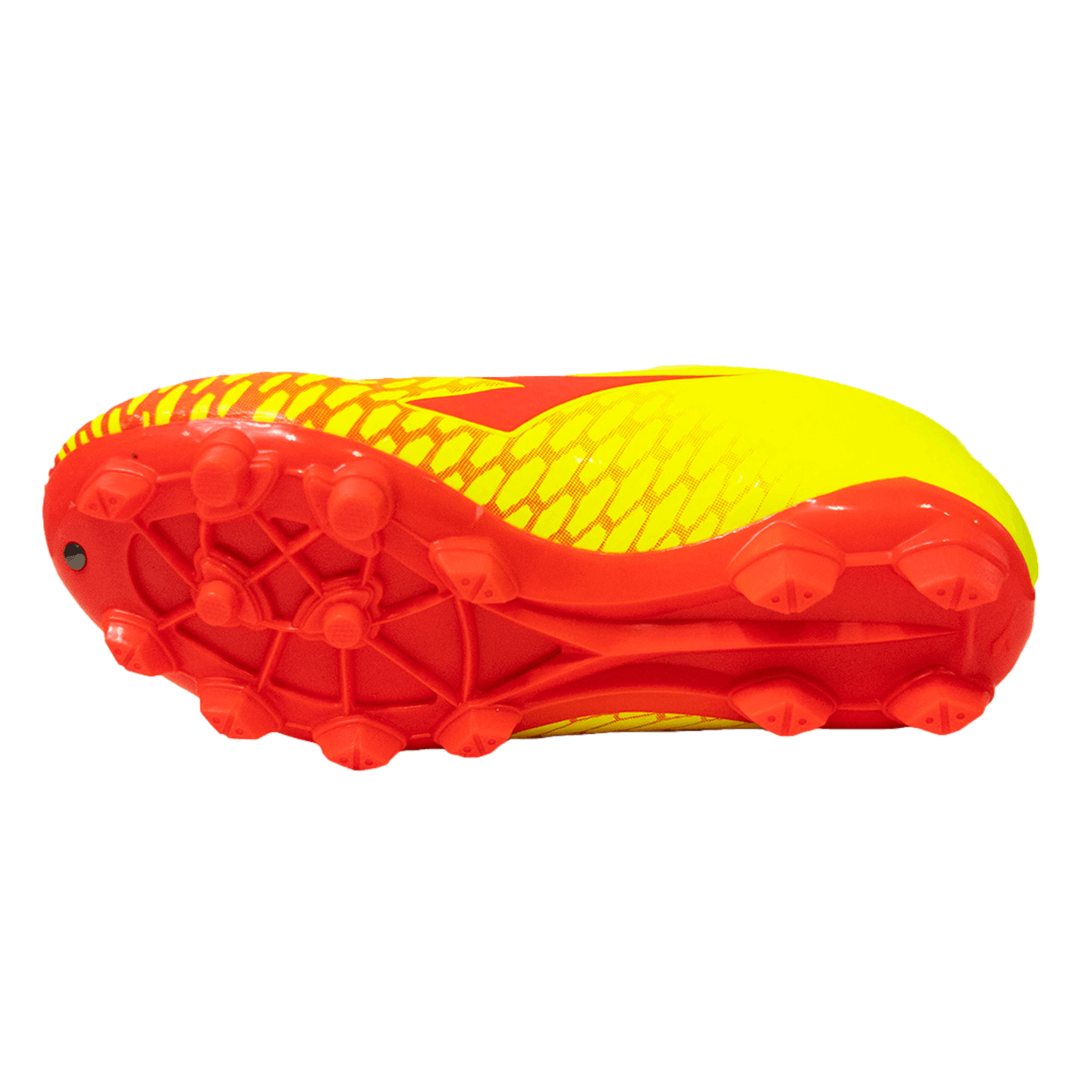 Diadora SMU Cattura LPU Youth Firm Ground Soccer Cleats - Yellow / Red