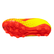 Diadora SMU Cattura LPU Youth Firm Ground Soccer Cleats - Yellow / Red