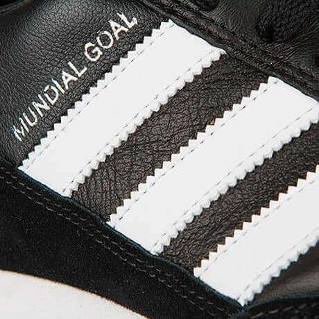 adidas Mundial Goal Indoor Shoes, Black/White / 12