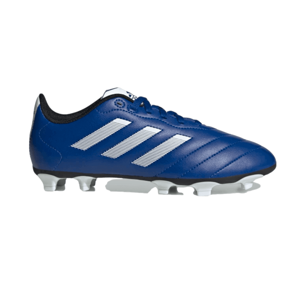 (ADID-GW6162) Adidas Goletto VIII Firm Ground Soccer Shoe Youth [royal blue/white/black]