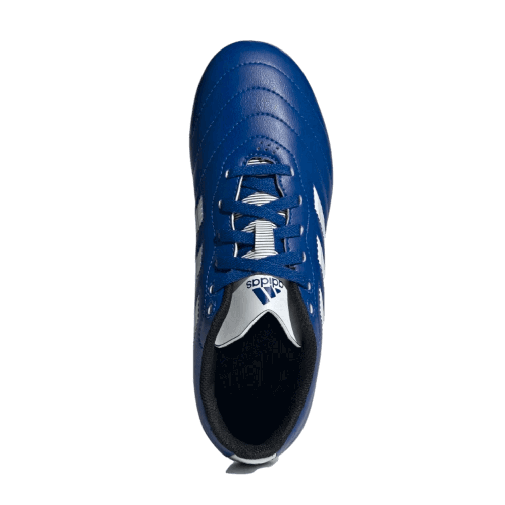 (ADID-GW6162) Adidas Goletto VIII Firm Ground Soccer Shoe Youth [royal blue/white/black]