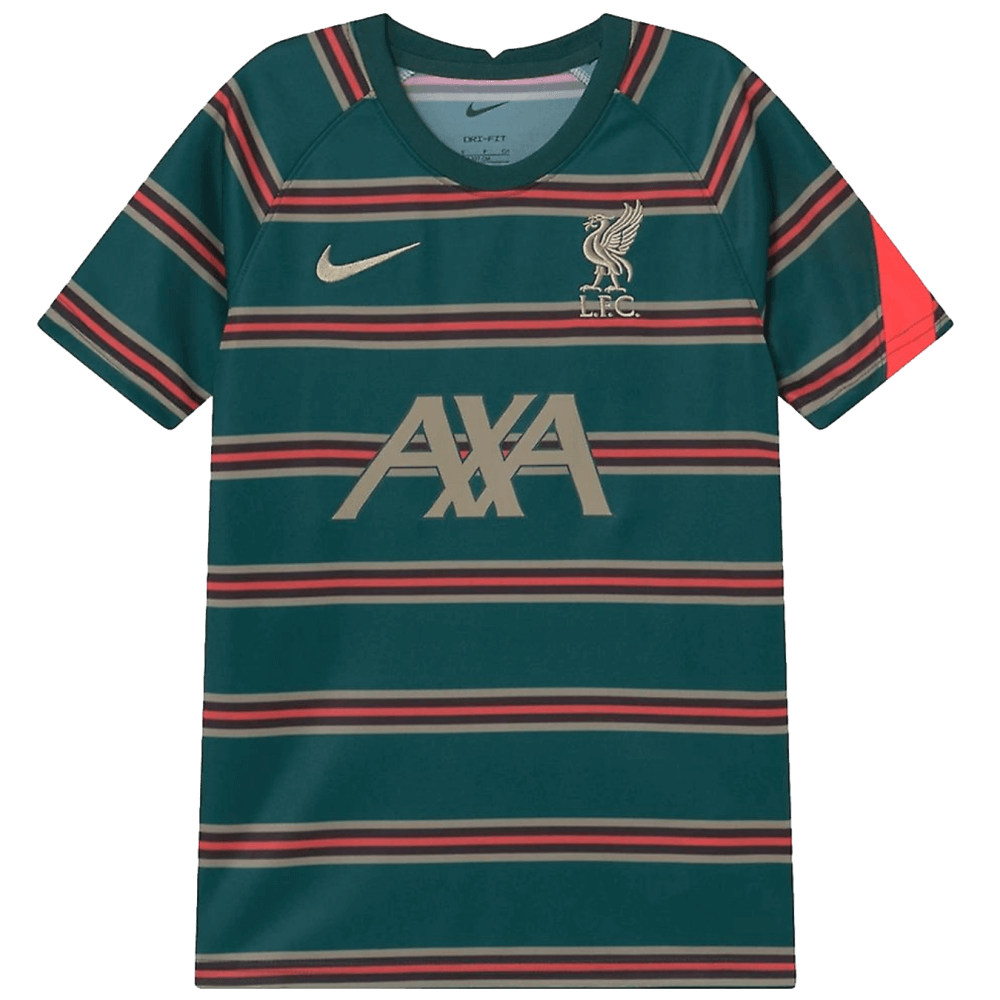 Camiseta de prepartido juvenil Nike Liverpool