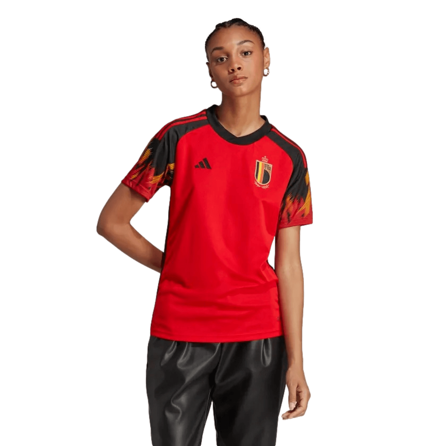 Adidas Belgium 2022 Womens Home Jersey