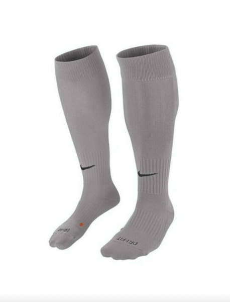 Nike Classic II Cushion Over the Calf Soccer Socks - Grey