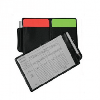 Soccer Post Referee Wallet - Pack Of 10